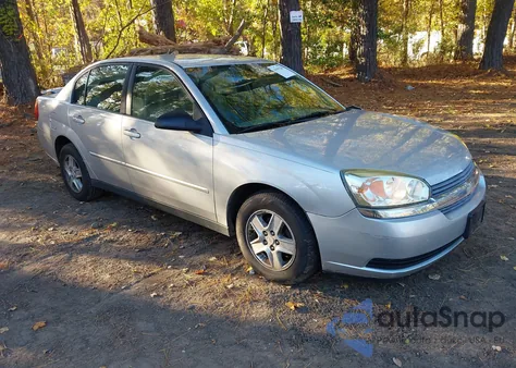 2005 Chevrolet Malibu Ls z USA, uszkodzony, nr VIN 1G1ZT54825F127695